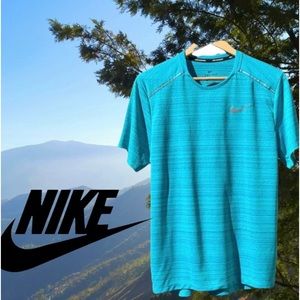 Nike running turquoise t-shirt